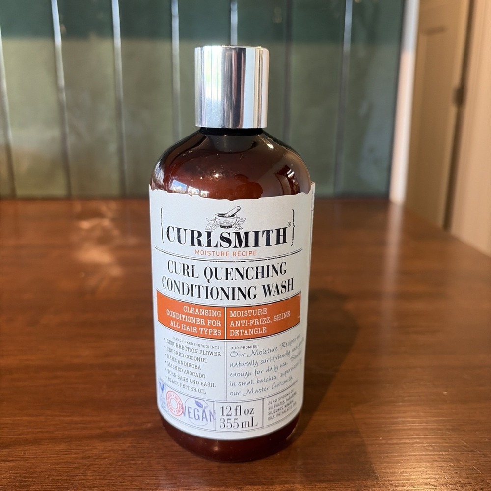 Curlsmith Curl Quenching Conditioning Wash - Vegan 12 Oz -